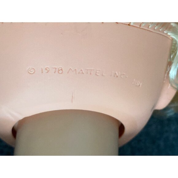 VTG Mattel Baby Tenderlove Baby Doll Soft Rubber Blonde Blue Eye 1975-1978 - Picture 12 of 13
